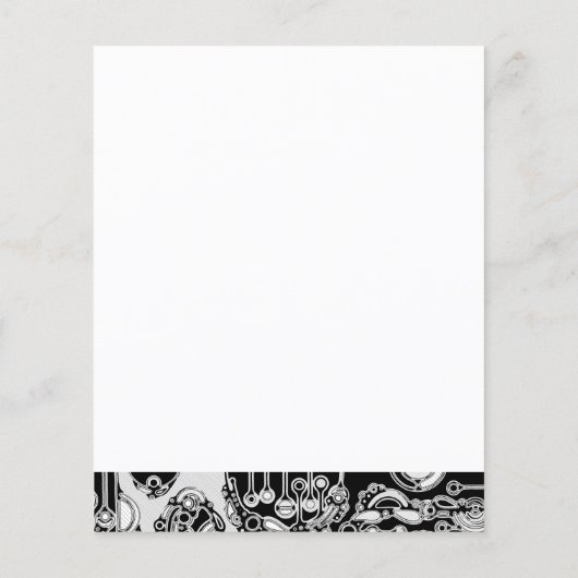 白黒の幾何学模様3 (裏面)