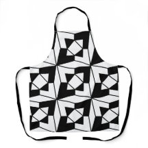 白黒の幾何学模様