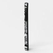 白黒の幾何学的アート12 Case-Mate iPhoneケース (裏面/左)