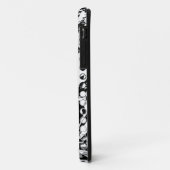 白黒の幾何学的アート20 Case-Mate iPhoneケース (裏面/左)