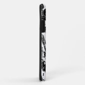 白黒の幾何学的アート20 Case-Mate iPhoneケース (裏面/右)