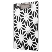 白黒の幾何学的パターン クリップボード (左)