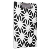 白黒の幾何学的パターン クリップボード (右)