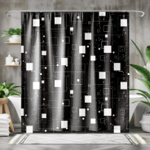 白黒の幾何学的パターン