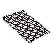 白黒の幾何学的 マグネット (右側)