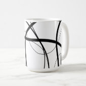 白黒の式 コーヒーマグカップ (正面右)