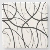 白黒の式 ストーンコースター (正面)