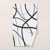 白黒の式 バスタオルセット (ハンドタオル)