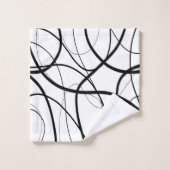 白黒の式 バスタオルセット (ウォッシュタオル)