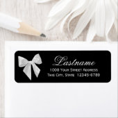 白黒の弓 ラベル (インサイチュ)