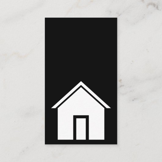 白黒の引っ越しアナウンスアドレスの挿入 エンクロージャーカード (裏面)