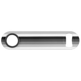 白黒の影のストライプ スピード栓抜き