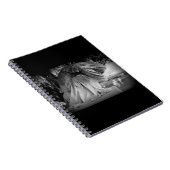 白黒の悲嘆の像 ノートブック (右側)