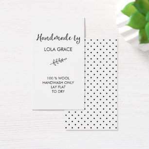 白黒の手作りのクリーンなユーザー