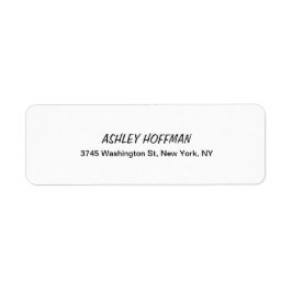 白黒の手書きクラシカル読み取り ラベル