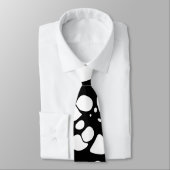白黒の抽象化 ネクタイ (タイ)