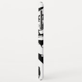 白黒の抽象化 Case-Mate iPhoneケース (裏面/左)