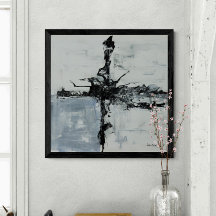 白黒の抽象芸術アートワーク