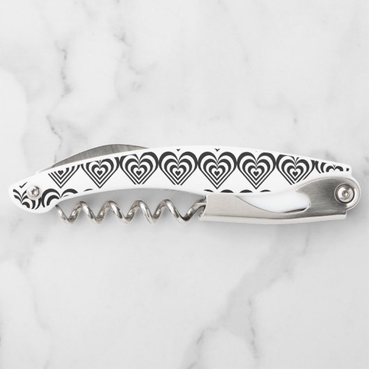 白黒の拍動するゼブラハートサンダー_コーブ ソムリエナイフ (裏面)