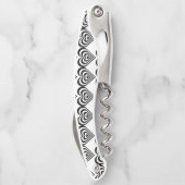 白黒の拍動するゼブラハートサンダー_コーブ ソムリエナイフ (裏面)