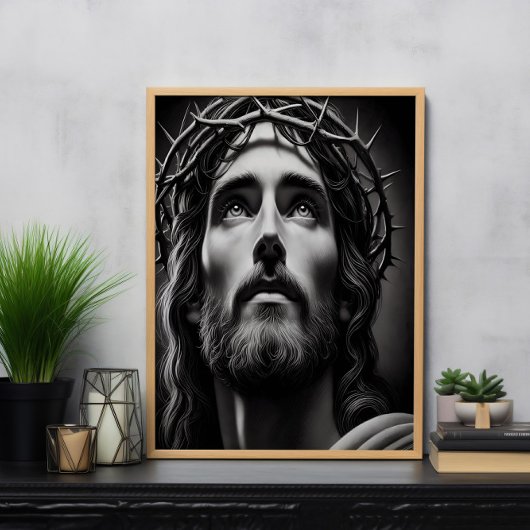 白黒の救い主の思いやり ポスター