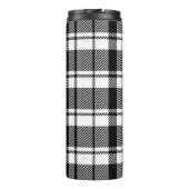 白黒の文字とモノグラム名 タンブラー (裏面)