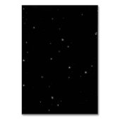 白黒の斑点のあるエレガンスモダンズ結婚の色 テーブルナンバー (裏面)