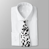 白黒の斑点 ネクタイ (タイ)