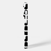 白黒の斑点,牛のパターン Case-Mate iPhoneケース (裏面 / 左)