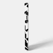 白黒の明るいリトルクールギターロッカー Case-Mate iPhoneケース (裏面 / 左)