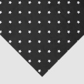 白黒の星模様 薄葉紙 (詳細)