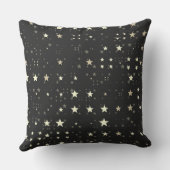 白黒の星 クッション (裏面)
