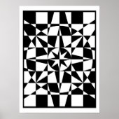 白黒の星 ポスター (正面)