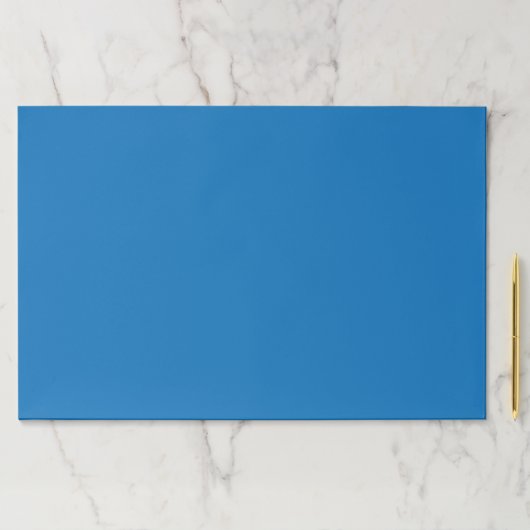 白黒の時計が付いた青い背景 ペーパーパッド (インサイチュ)