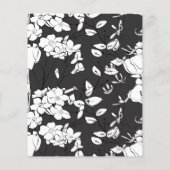 白黒の書道写真日付の保存 (裏面)