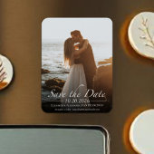 白黒の書道写真日付の保存 マグネット