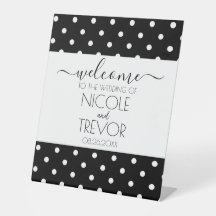 白黒の書道水玉模様