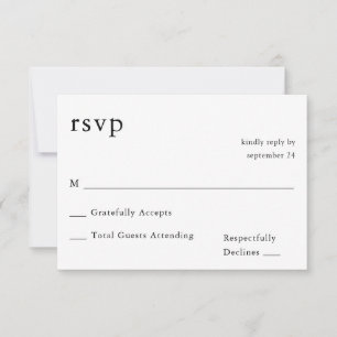 白黒の書道9 RSVP no Meal