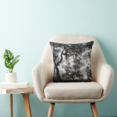 白黒の木々を忘れない クッション (椅子)