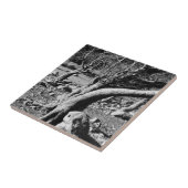 白黒の木 タイル (側面)