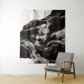 白黒の木 タペストリー (インサイチュ)