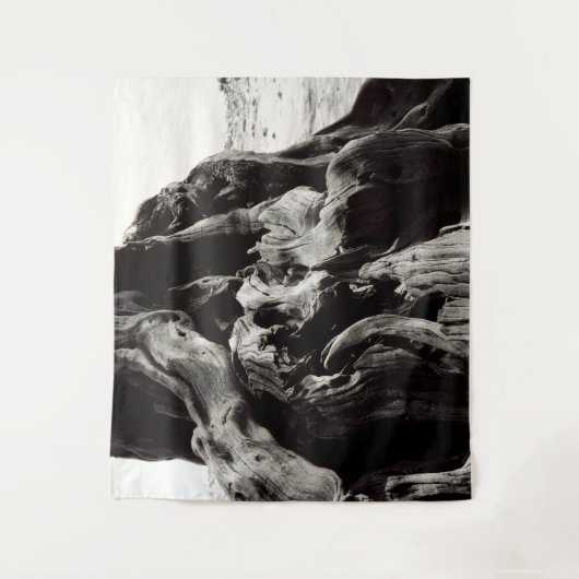 白黒の木 タペストリー (正面)