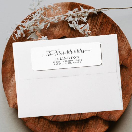 白黒の未来ミセス・結婚リターン ラベル
