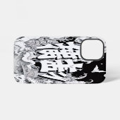 白黒の東京 iPhoneケース (裏面横)