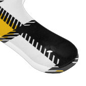 白黒の格子縞チェック カッティングボード (角)