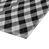 白黒の格子縞 カッティングボード (角)