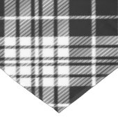 白黒の格子縞 テーブルクロス (アングル)