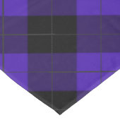 白黒の格子縞 テーブルクロス (アングル)