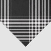 白黒の格子縞 薄葉紙 (詳細)