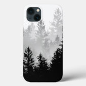 白黒の森の夢#1 #decor #art Case-Mate iPhoneケース (裏面)